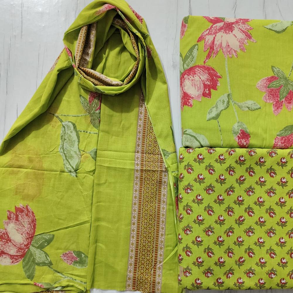 Cambric Cotton Dress Material