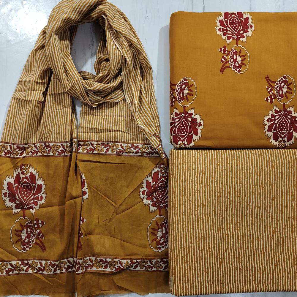 Cambric Cotton Dress Material