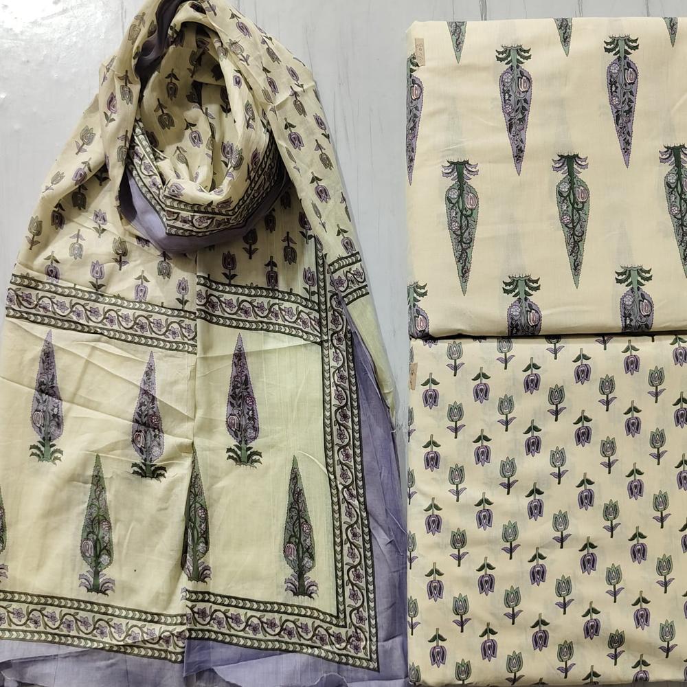 Cambric Cotton Dress Material