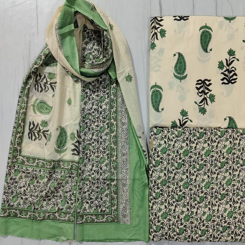 Cambric Cotton Dress Material