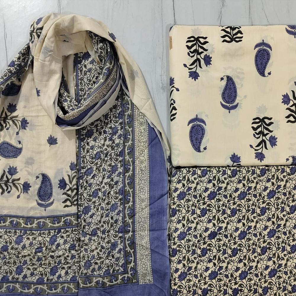 Cambric Cotton Dress Material