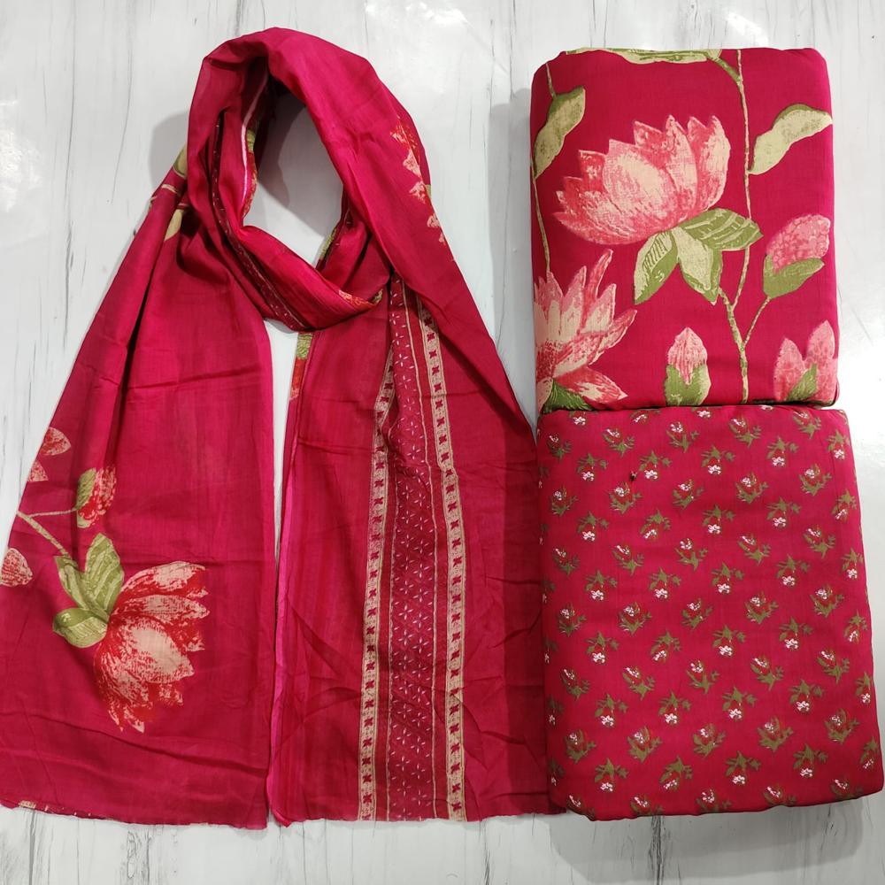 Cambric Cotton Dress Material