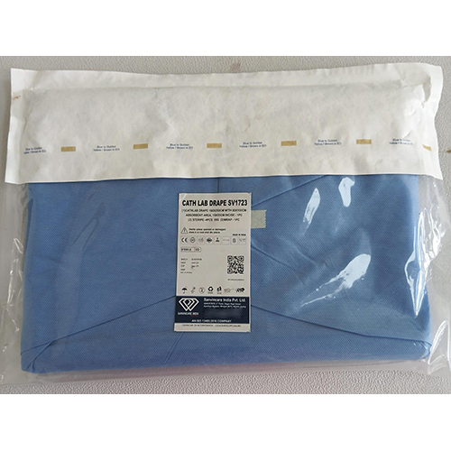 Cath Lab Drape Sv1723 - Color: Blue
