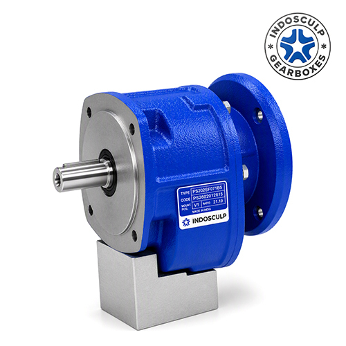 Pm 20 Flange Mounted Inline Helical Gearbox - Direction: Bi-Directional