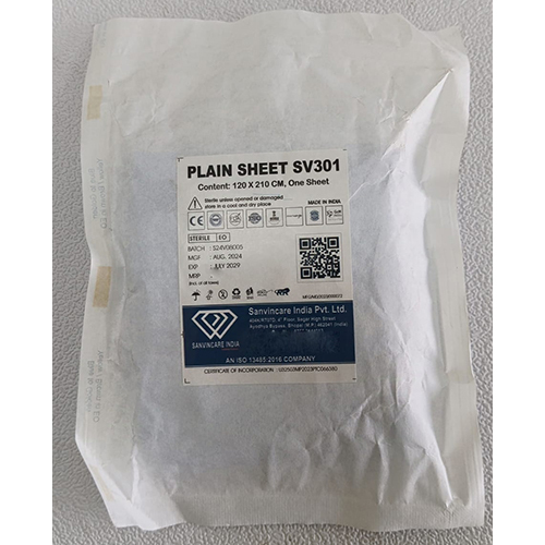 SV301 Plain Hospital Bed Sheet