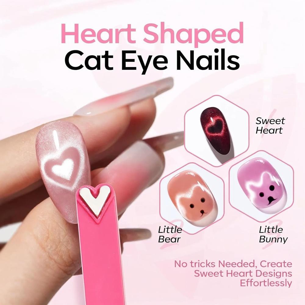 8 in 1 cat eye magnet