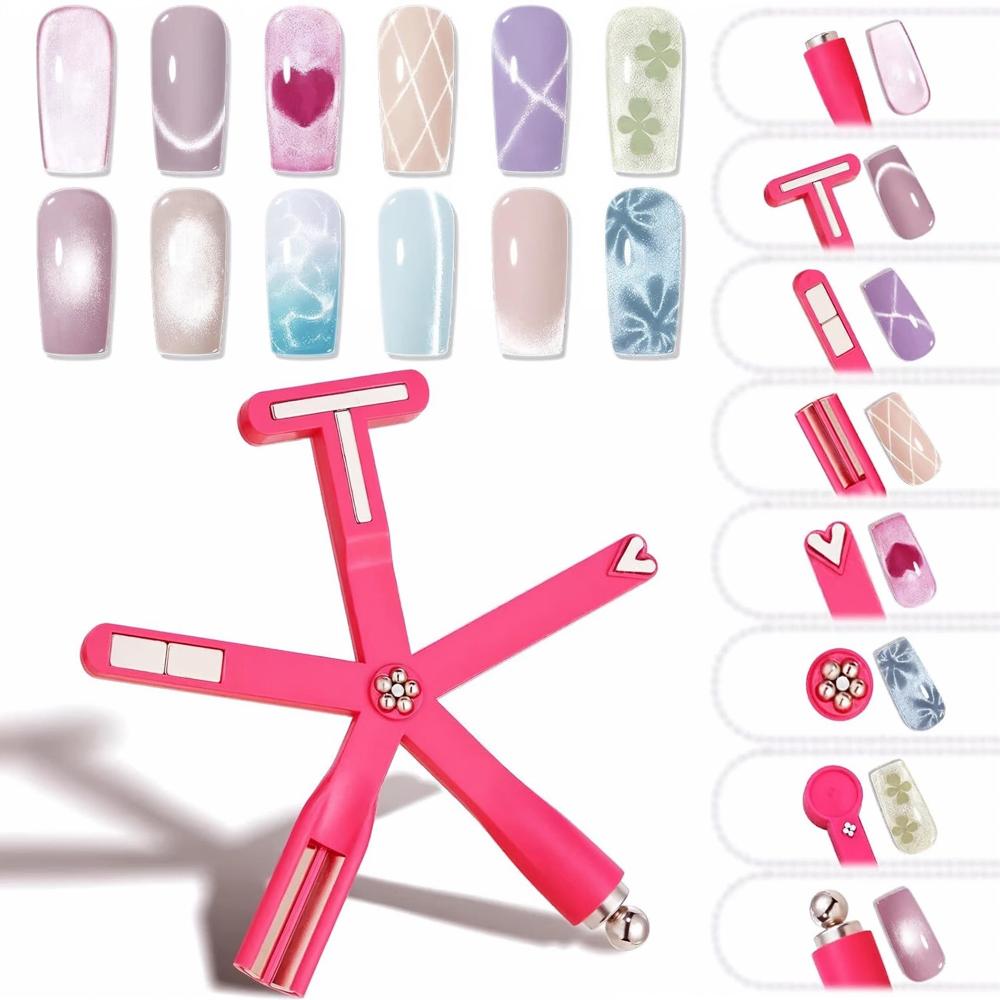 8 in 1 cat eye magnet