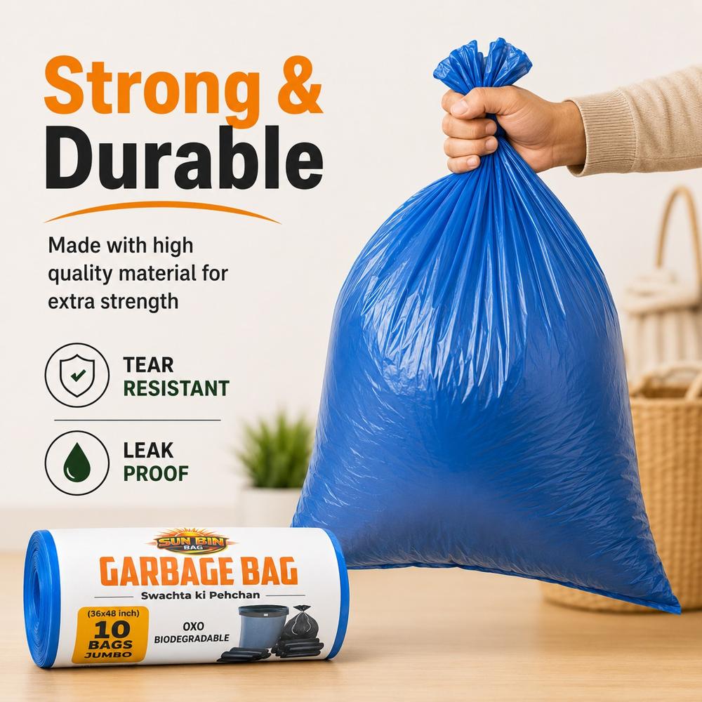 Sun bin Extra Strong Trash Bag rolls