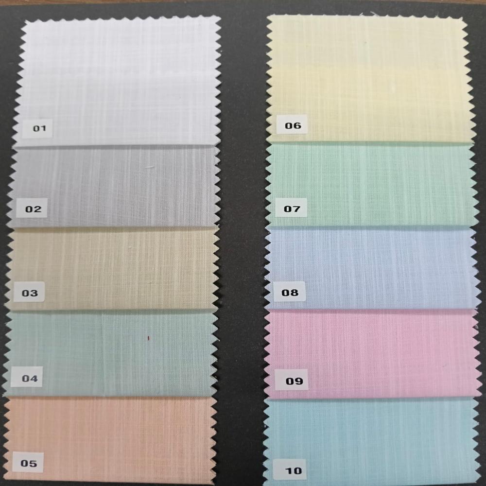 SCORPIO COTTON LINEN SHIRTING FABRIC 58