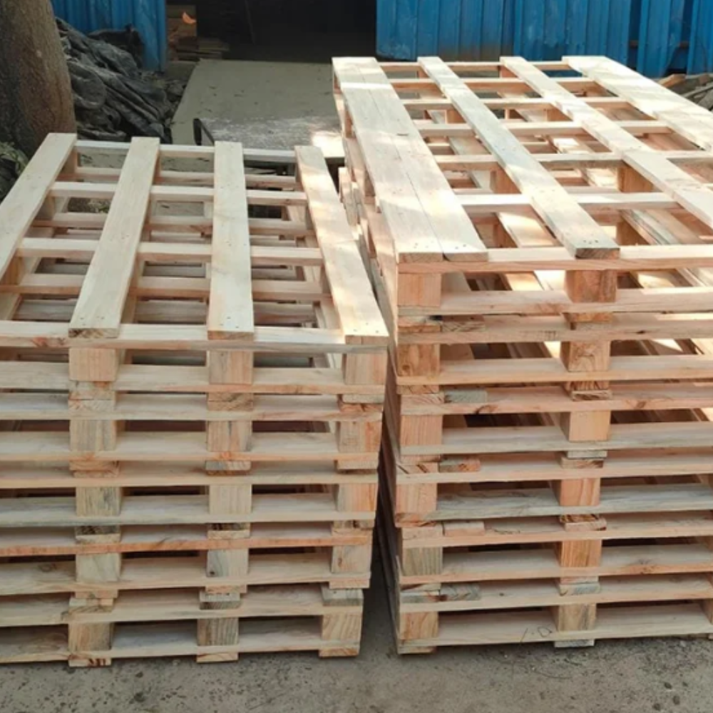 A Heavy Duty Wooden Pallet