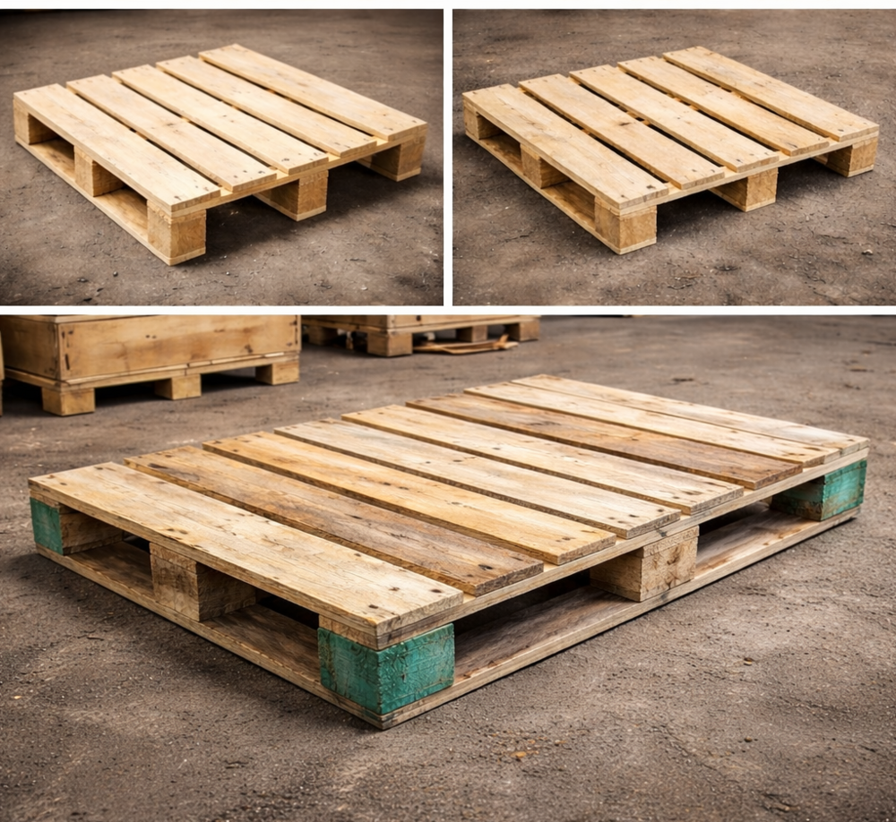 Four Way Wooden Pallet
