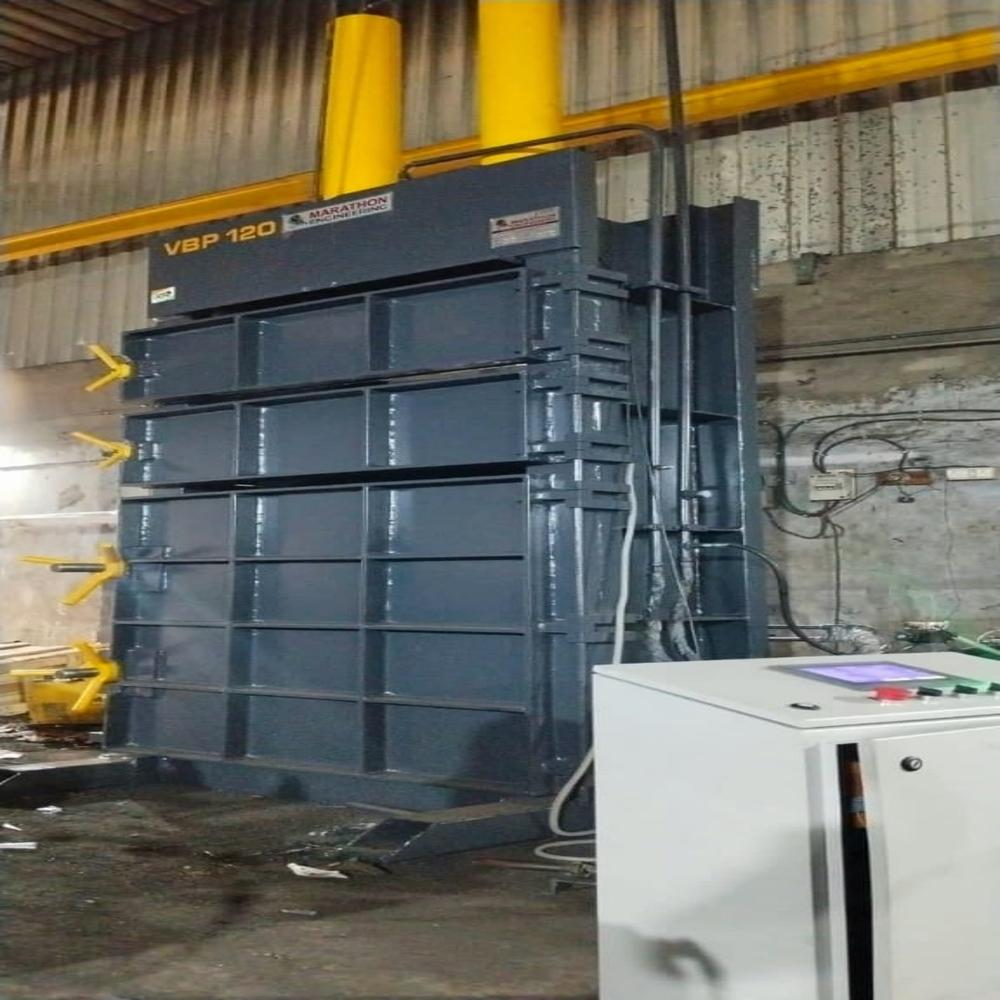 120 Ton Coconut Husk Baling Machine