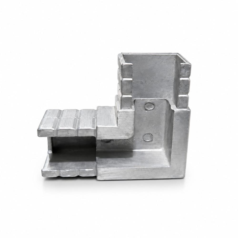 aluminium railing 40x40 L band/40x40 aluminium L band for railing fittings/aluminium fittings supplier India/aluminium L band wholesale india