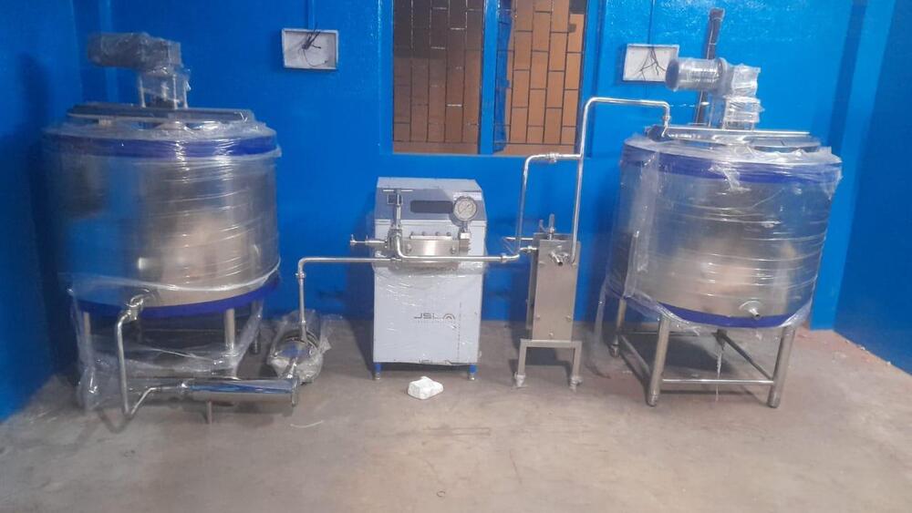 200Ltr Ice Cream Mix Plant