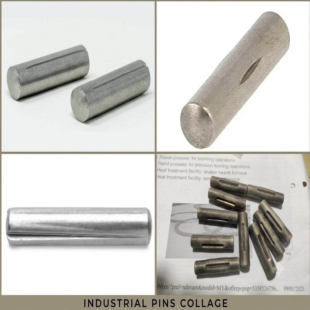 Spring Grooved Pin - Application: Automotive Components Industrial Machinery Electric Motors Agricultural Equipment Pumps And Valves