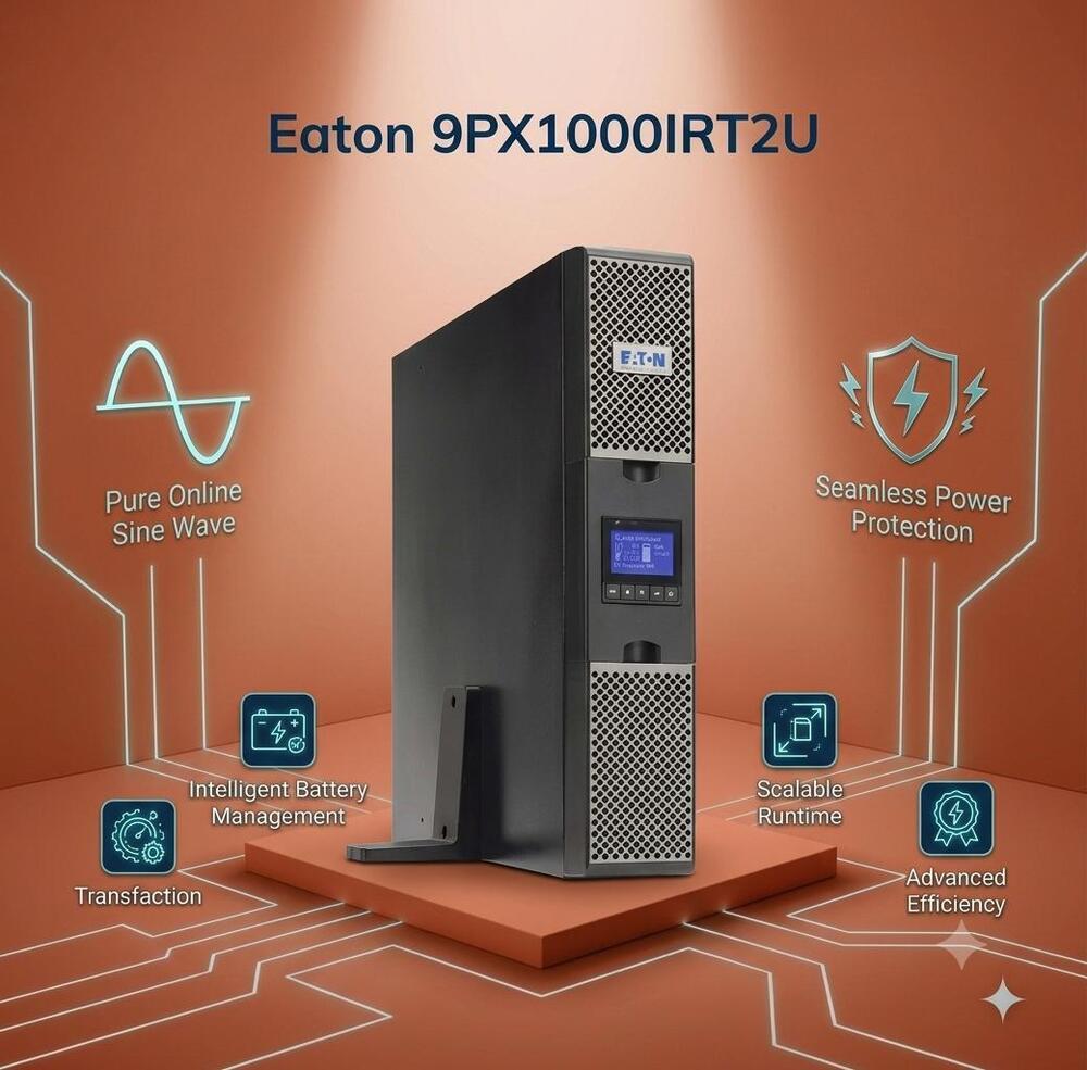 Eaton 9PX1000IRT2U UPS