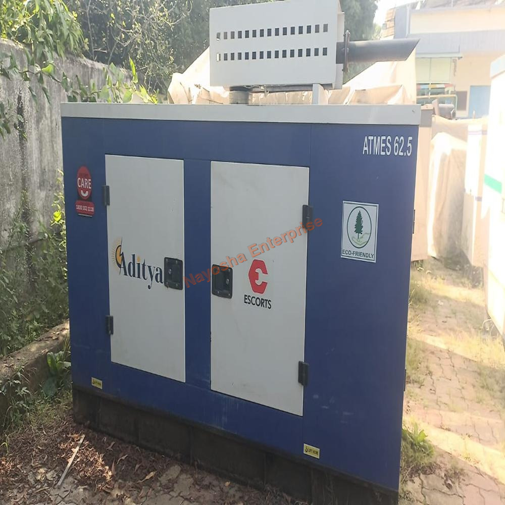 SILENT DIESEL GENERATOR ON RENT
