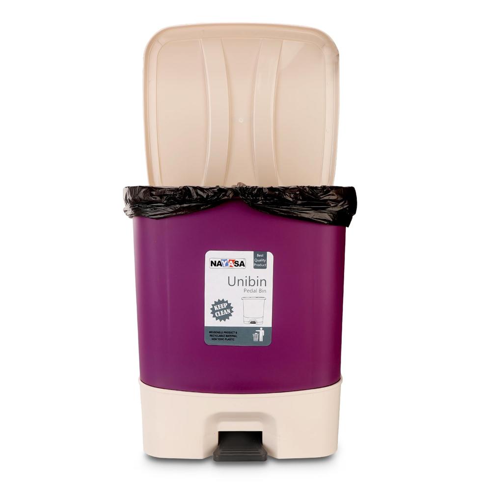 Nayasa Unibin Square Dustbin 20 Ltrs