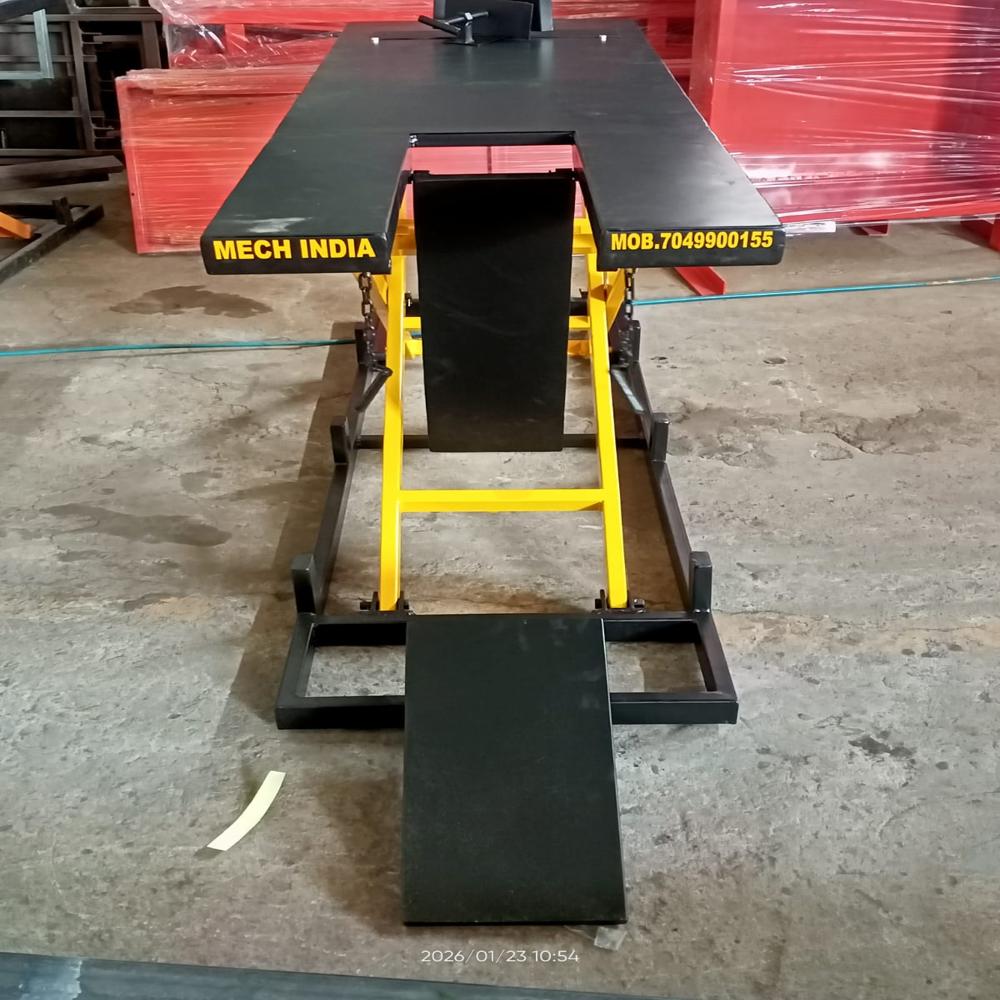 One Side Open Hydraulic Ramp For Automobile