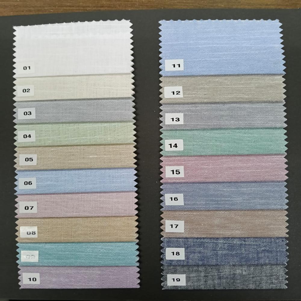 COTTON LINEN SHIRTING FABRIC 58