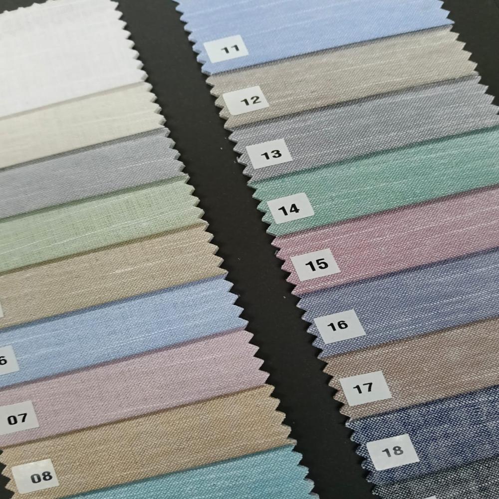 COTTON LINEN SHIRTING FABRIC 58