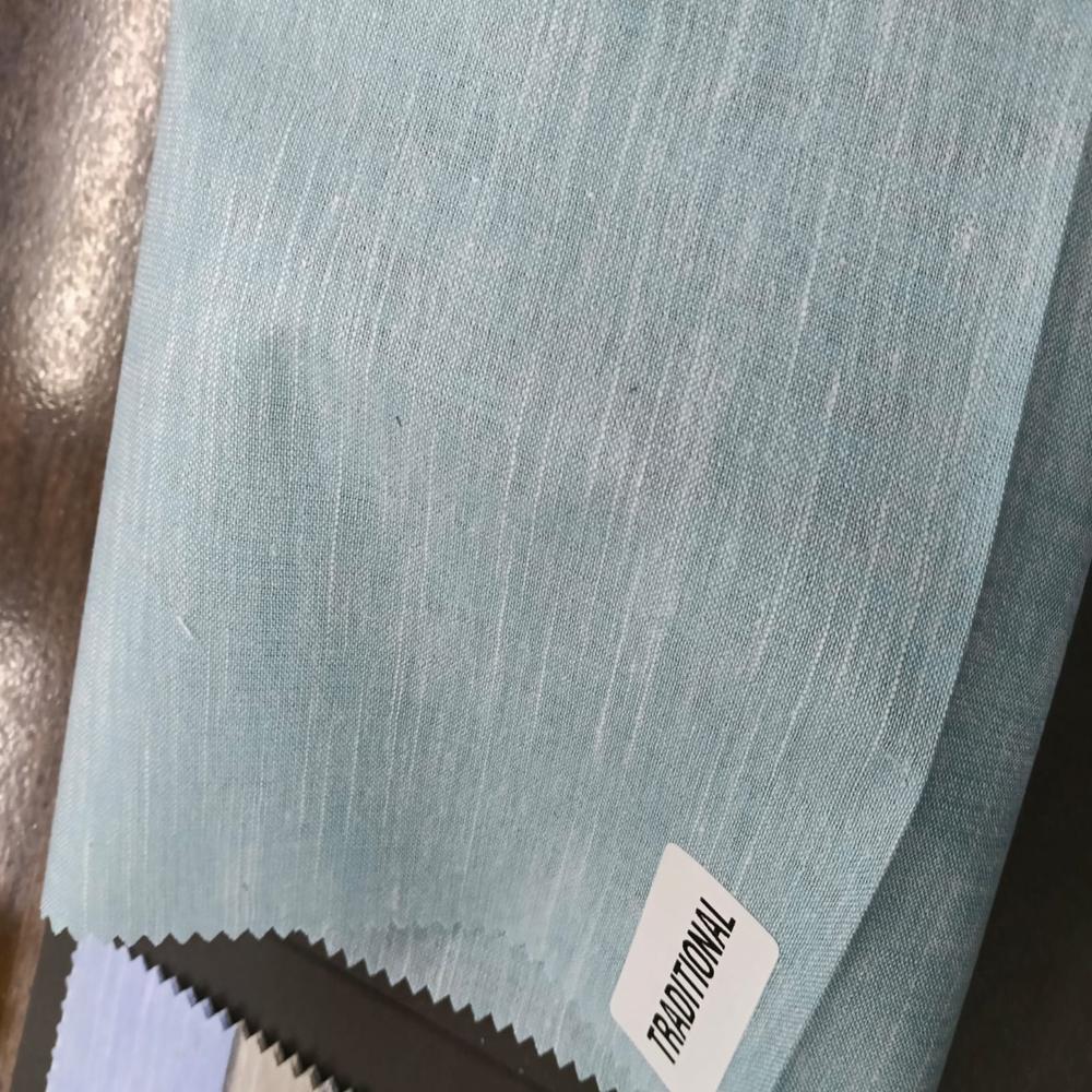 COTTON LINEN SHIRTING FABRIC 58