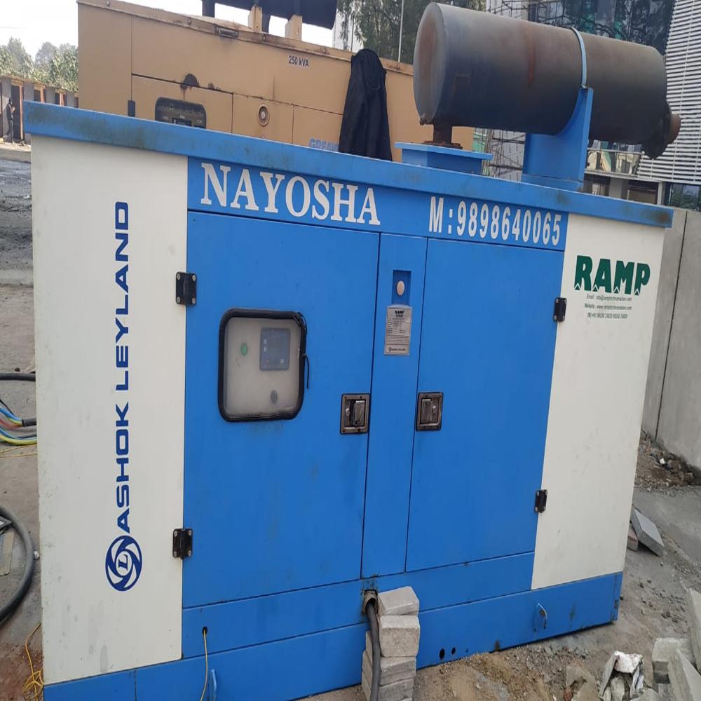 SILENT DIESEL GENERATOR RENT FOR SOLAR PLANT