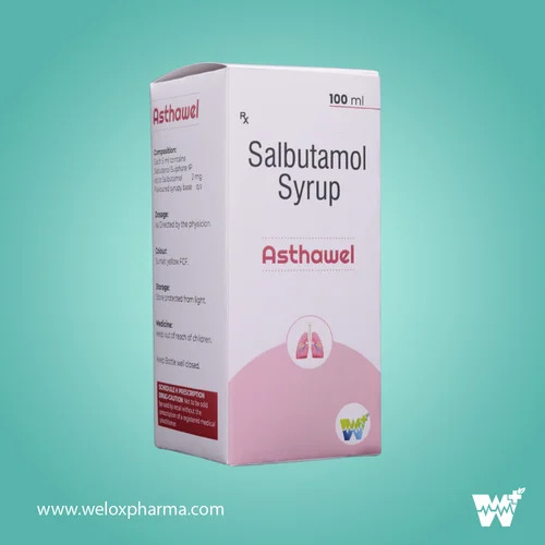 Asthawel Salbutamol Syrup 100 ml