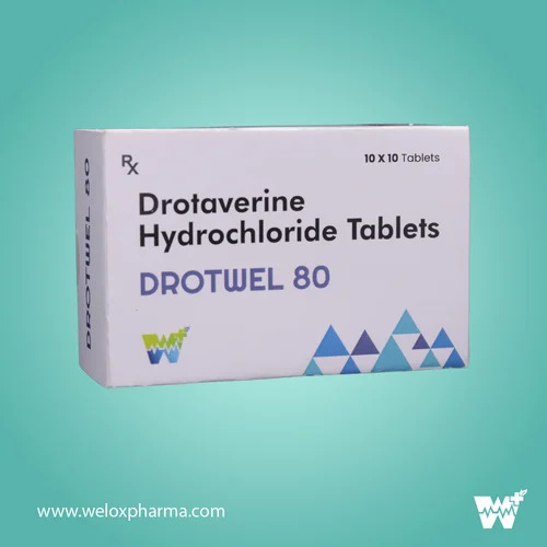 Drotwel 80 Drotaverine Hydrochloride Tablets