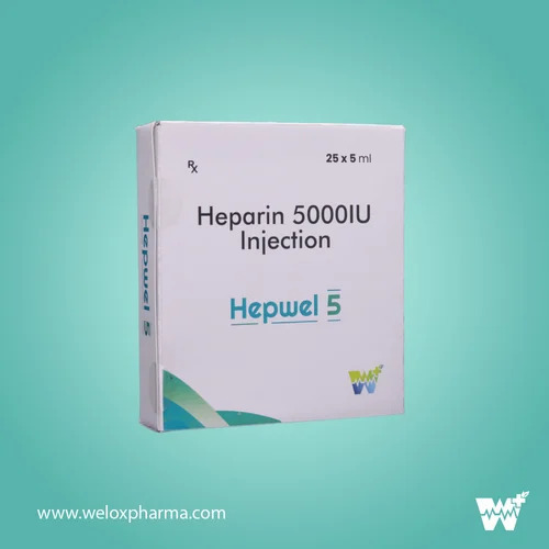 Hepwel 5 Heparin Injection