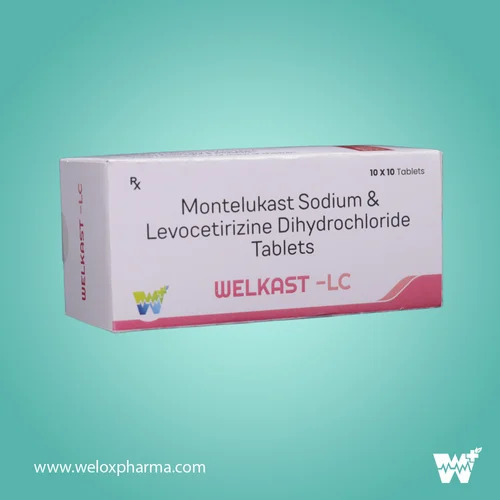 Welkast-LC Montelukast Sodium & Levocetirizine Dihydrochloride Tablets