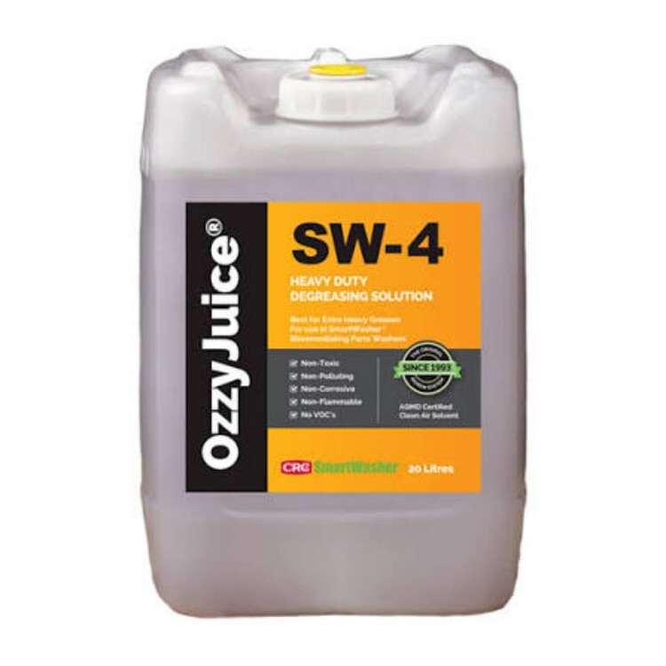 Ozzy Juice Sw-4 - 5 Gallon Jug, Water Based Cleaning Solution | Industrial Strength, Non-flammable, Biodegradable, Ph Neutral, Nsf Approved