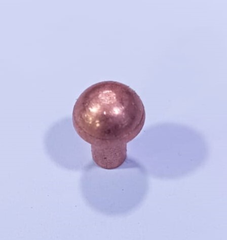 Copper Mushroom Head Kansay Thali Rivet
