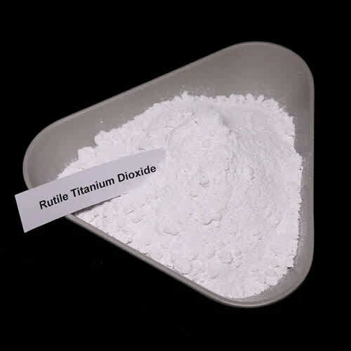 Titanium Dioxide Rutile - Industrial Grade Powder | Purity 99%, Water Soluble, Ideal For Plastics, Paints, Rubber & Master Batch Manufacturing