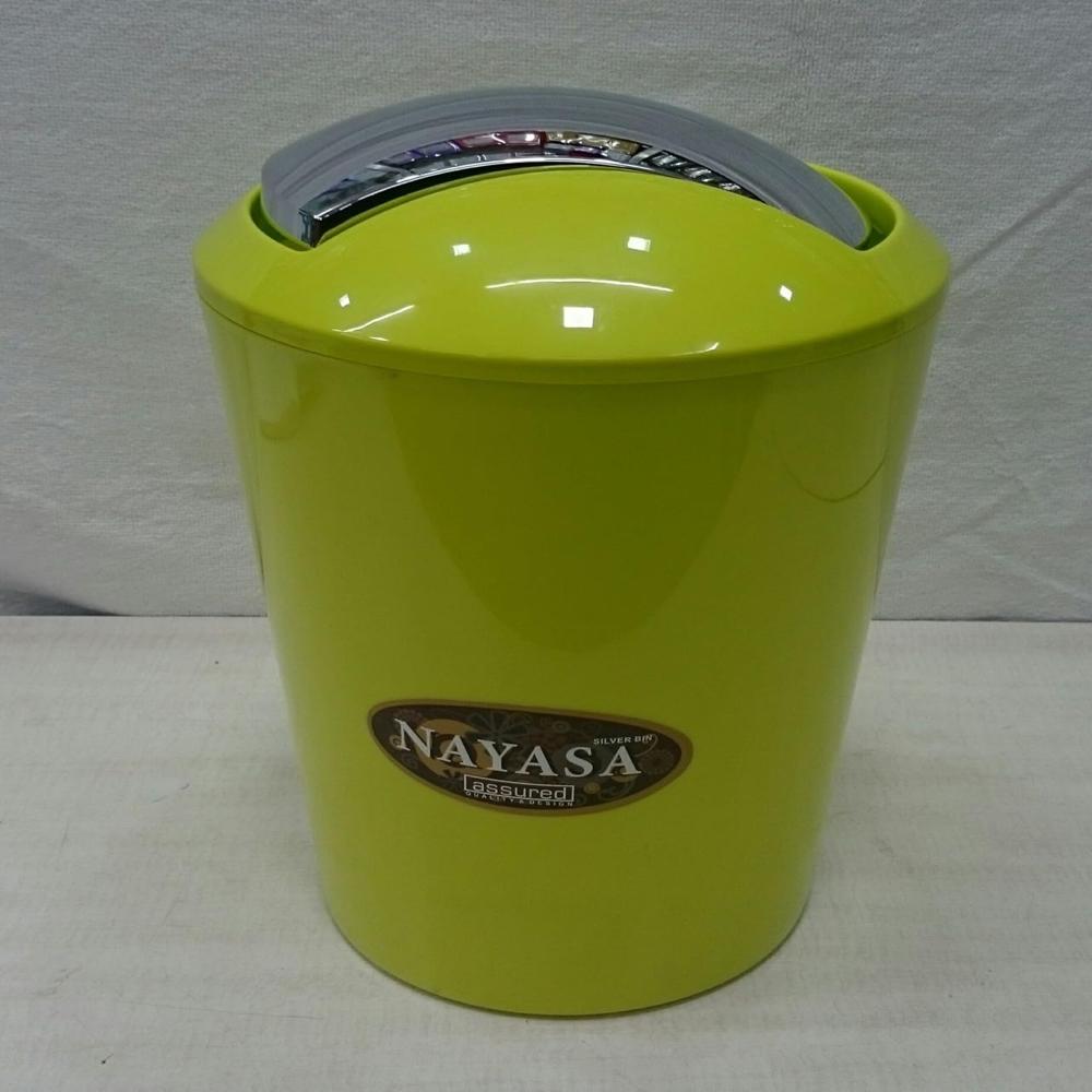 Nayasa Silver Swing Bin 9 Ltrs