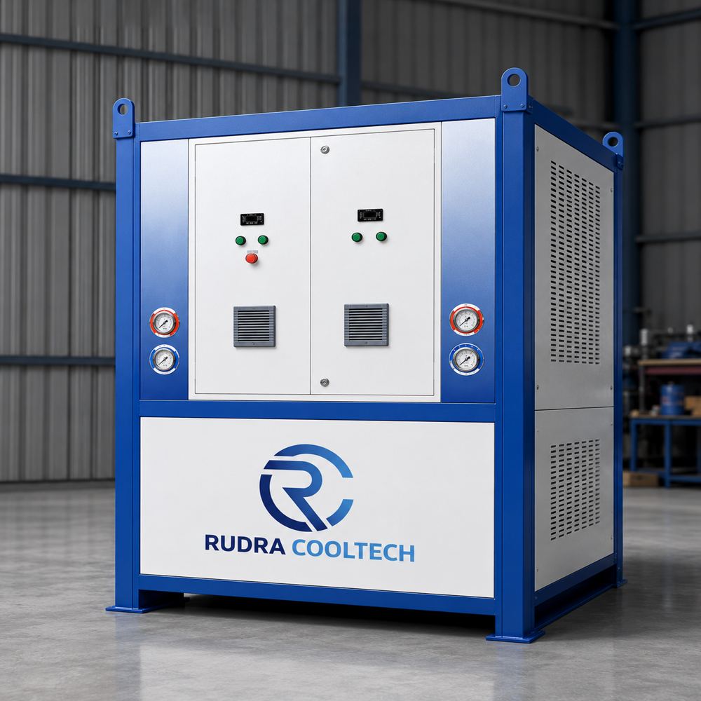 Automatic Industrial Water Chiller, Stainless Steel