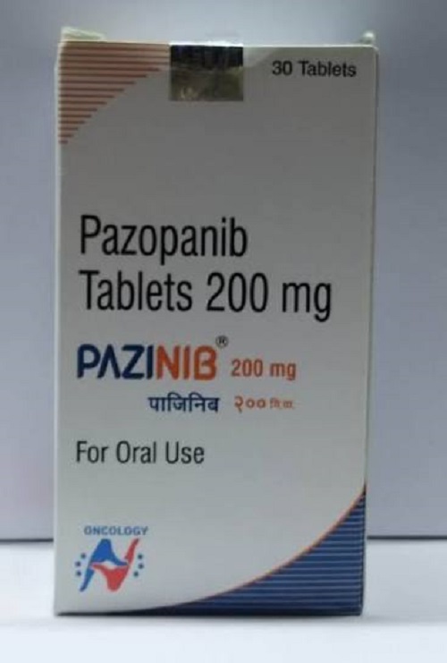 Pazopanib Tablet 200 Mg, Hetero Healthcare - Life Span: 12months