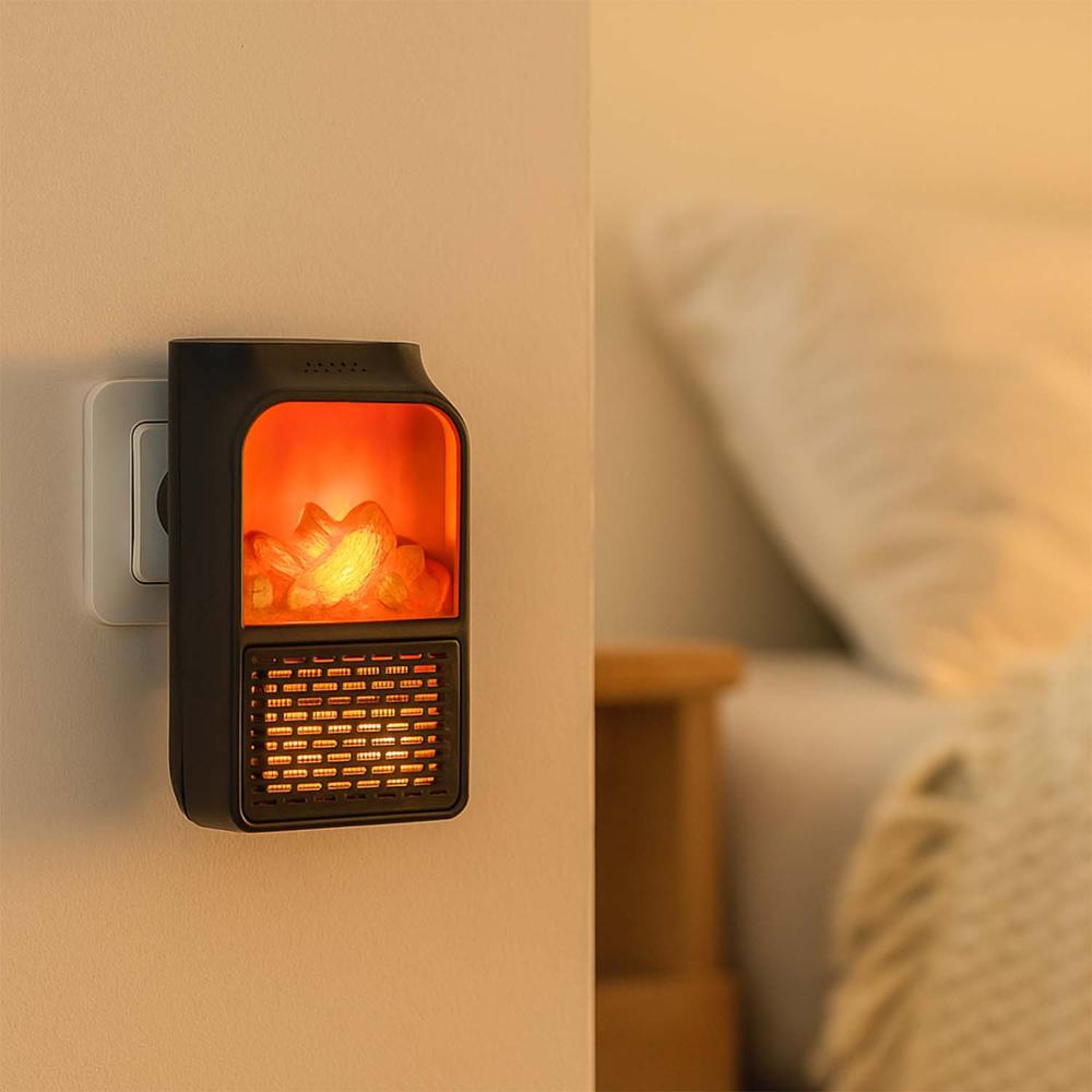 Portable Electric Fireplace Lamp Led Flame Heater (1000w / 1 Pc) - Application: As Per Product Requirement