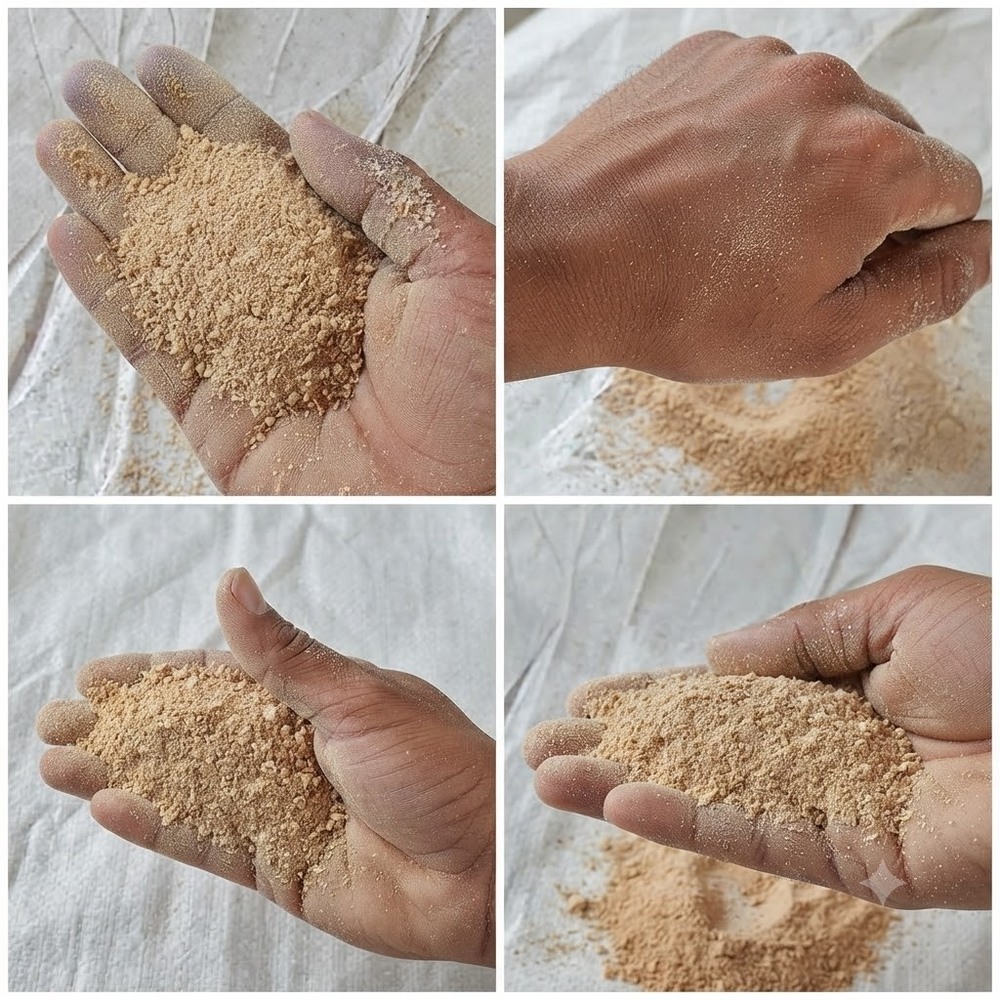 Natural Rice Husk Powder Cattle Feed