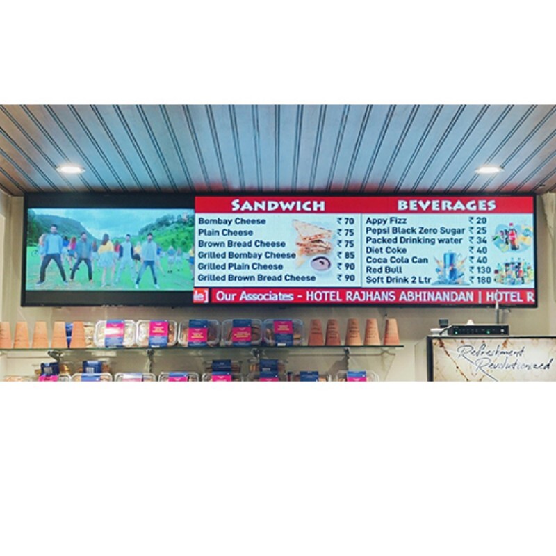 P2.5 Rectangle Digital Screen Display - Features: Na