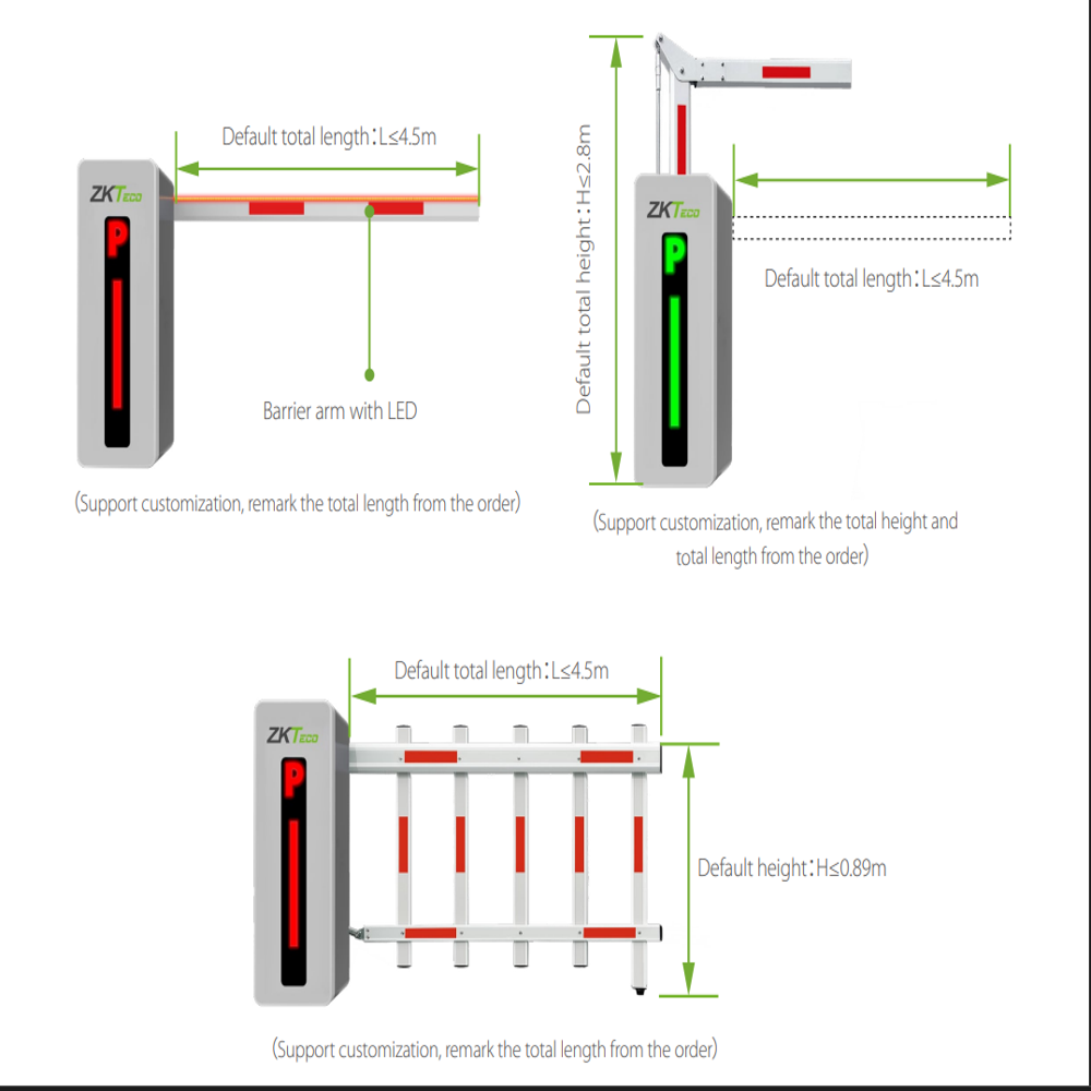 ZKTeco BGM500 Series Boom Barrier