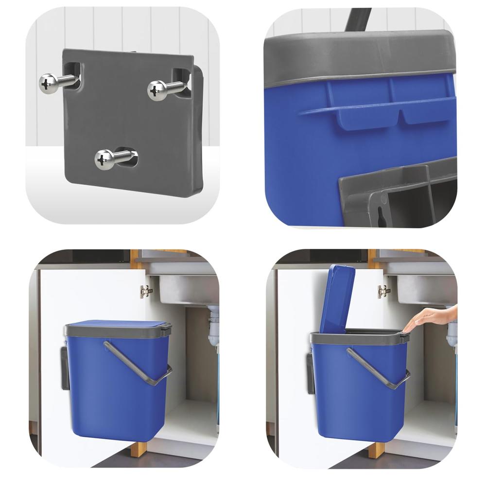 Nayasa Door Dustbin Small- 14 Ltr