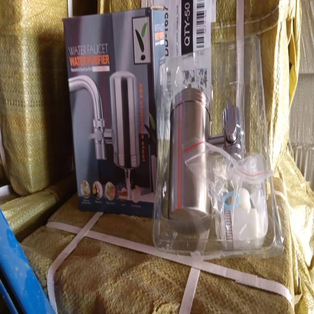 304 Stainless Steel Faucet Mount Water Filter