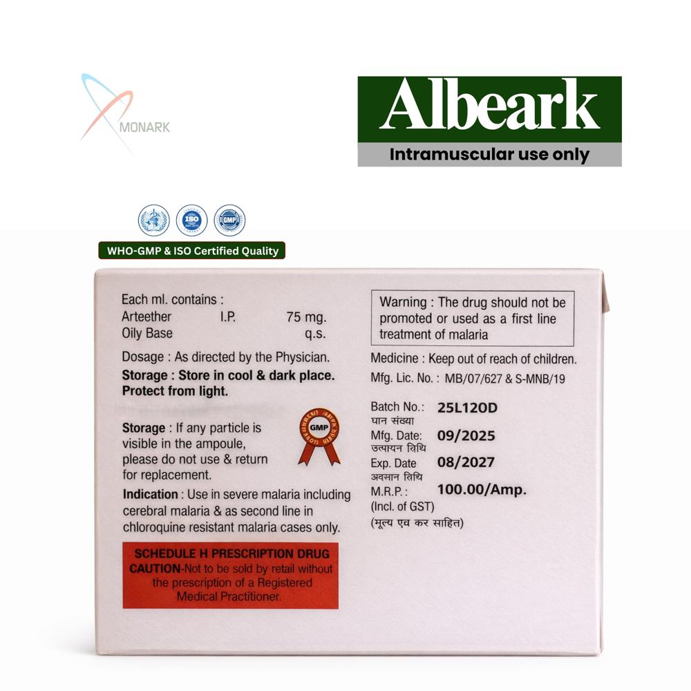 Arteether Injection - Brand Name: Albeark