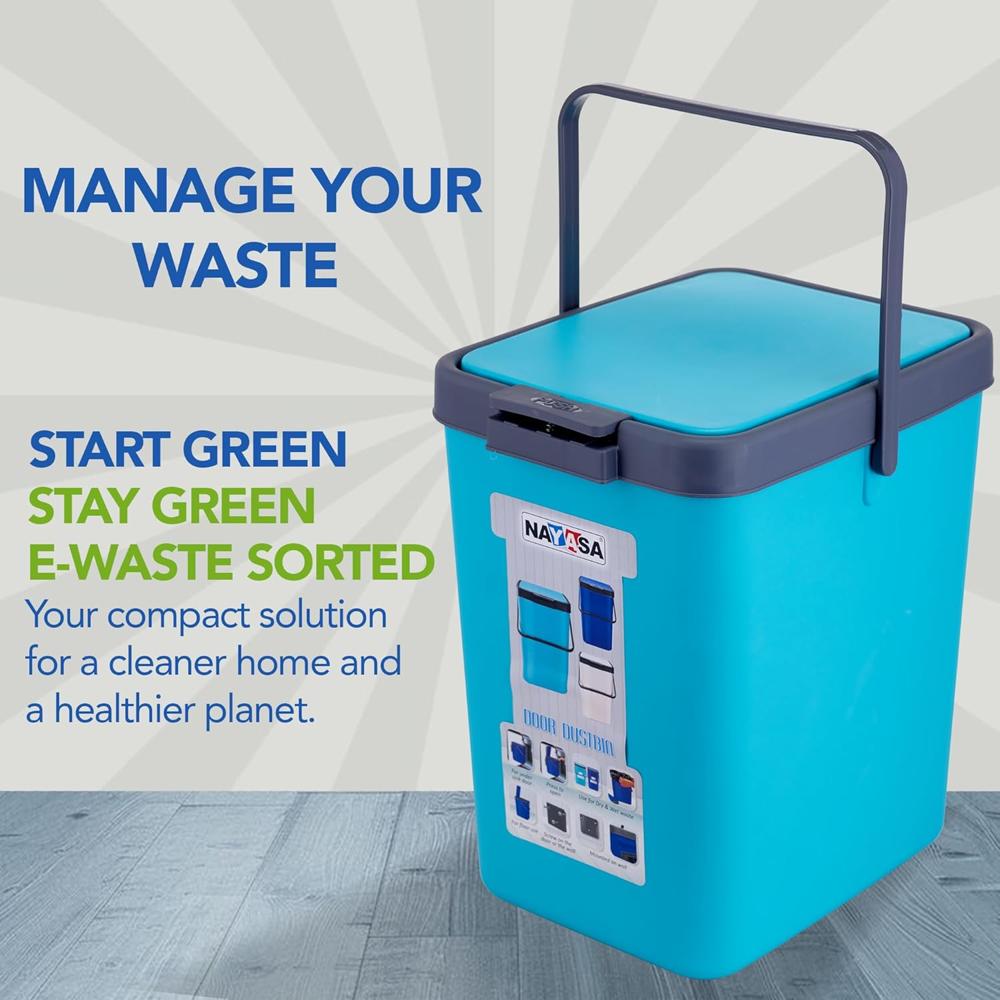Nayasa Door Dustbin Big- 18Ltr