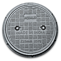 21 Inch LDPE Round Manhole Cover