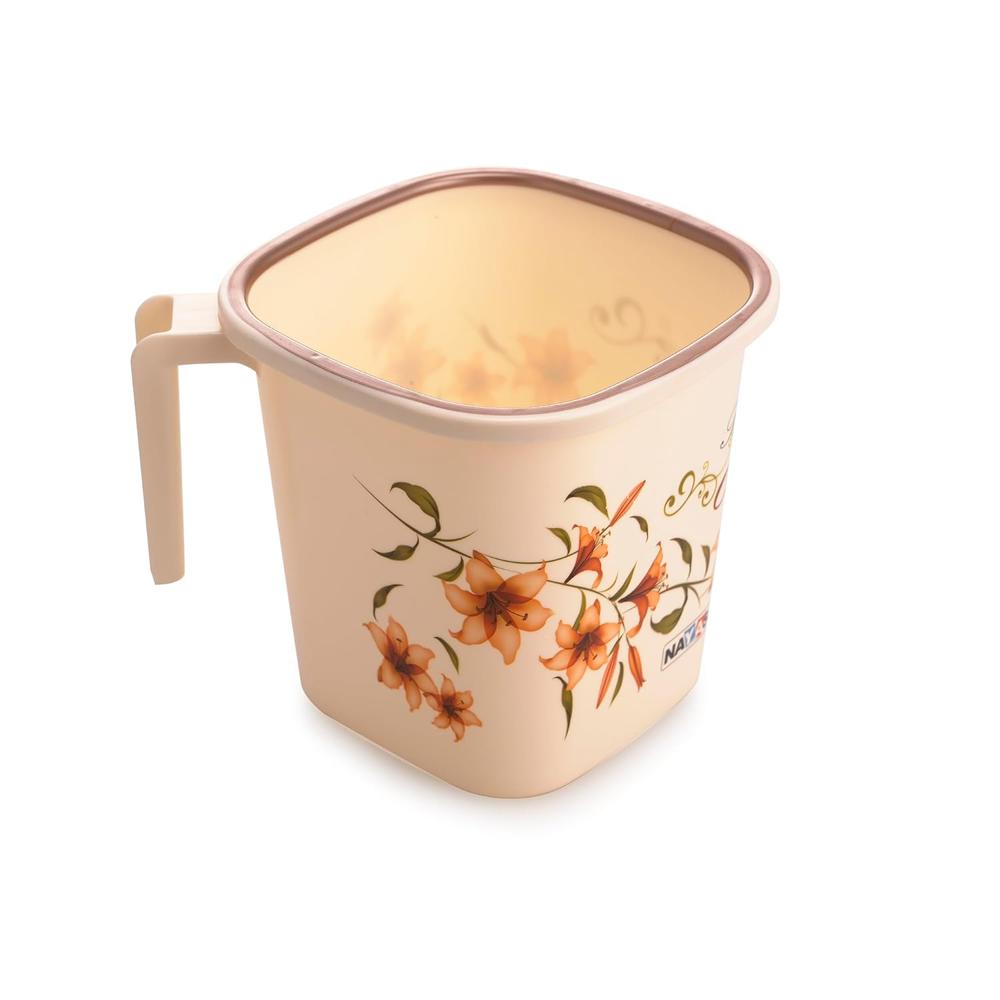 Nayasa Square Ring Dlx Mug 1.5 Ltr - Color: Brown