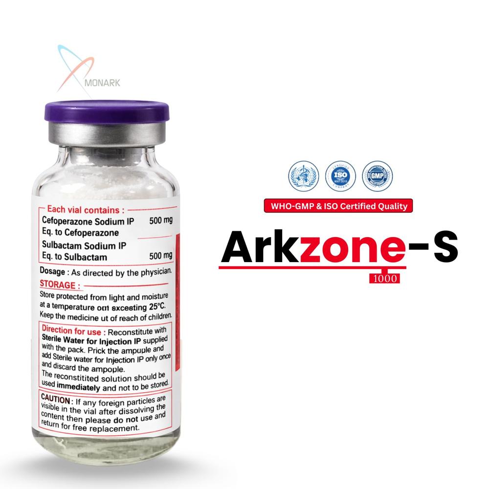 Cefoperazone And Sulbactam Injection - Brand Name: Arkzone-s