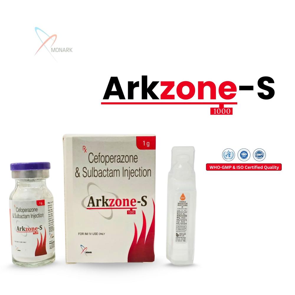 Cefoperazone And Sulbactam Injection - Brand Name: Arkzone-s