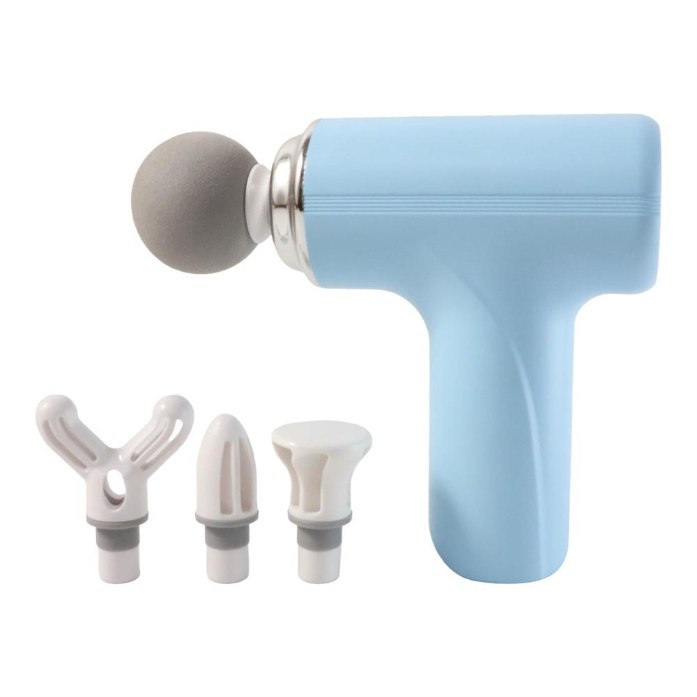 Electric Vibrating Massage Gun with Multiple Interchangeable Heads